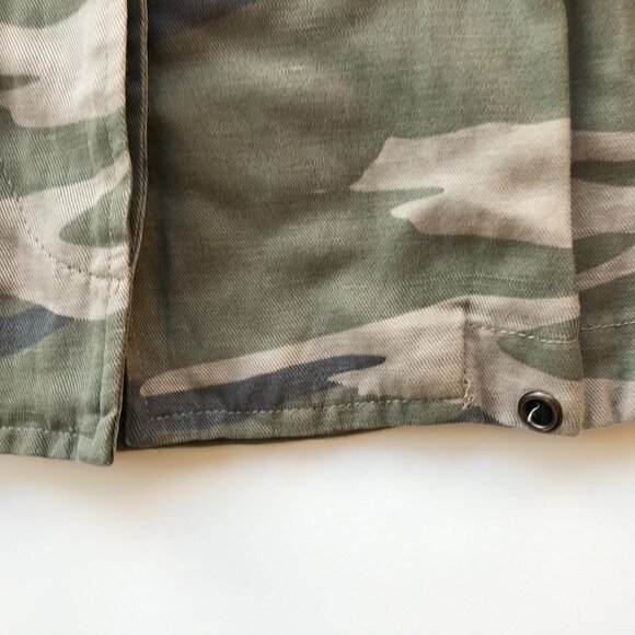 RAILS lightweight jacket faded camo pattern sage soft lyocell linen blend  SP - Picture 16 of 16